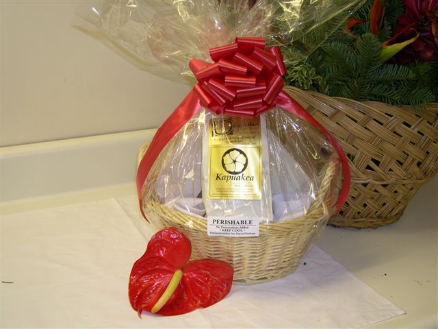 Plumeria Gift Basket